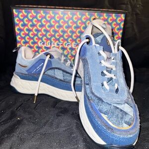 Kurt Geiger denim shoes